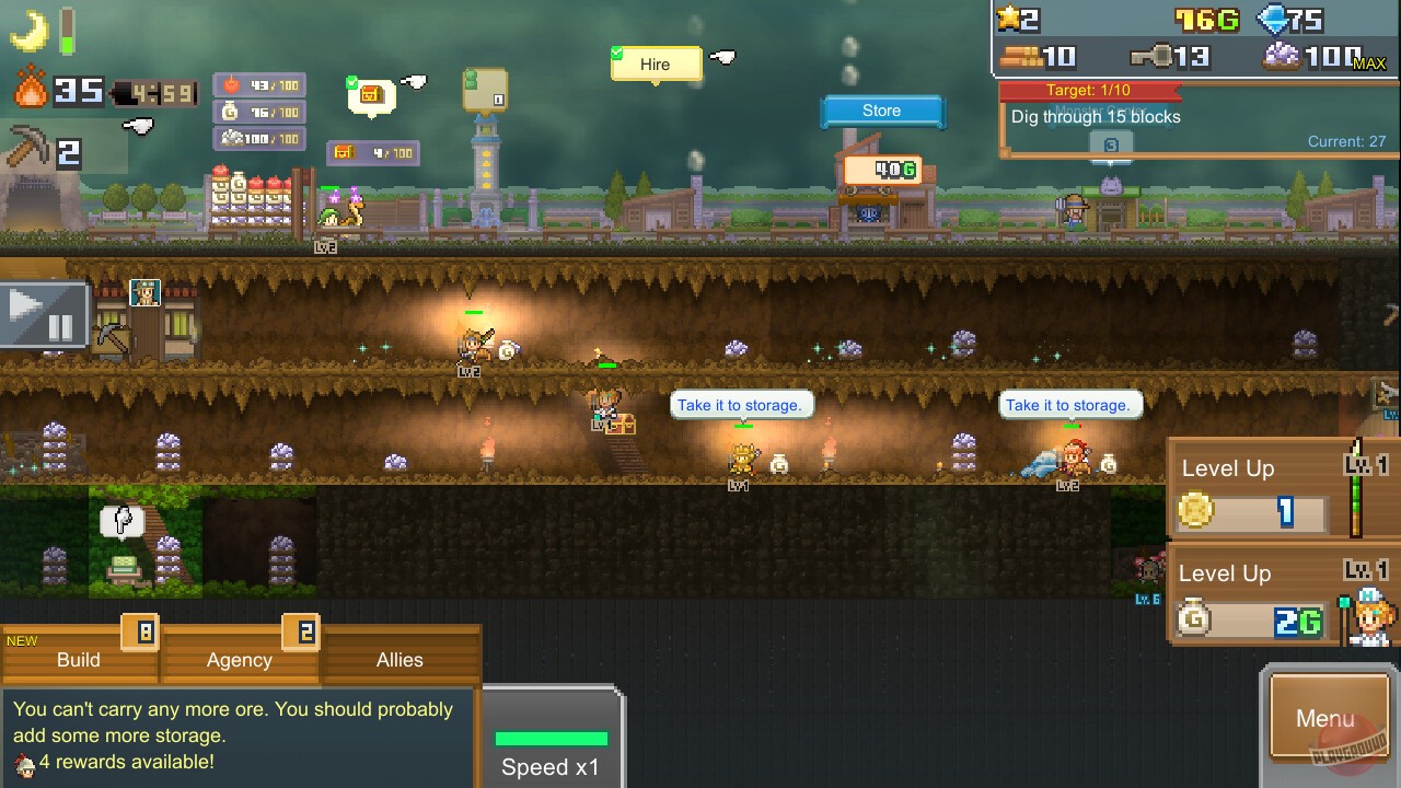 Скриншот из игры Cavern Adventurers - 6