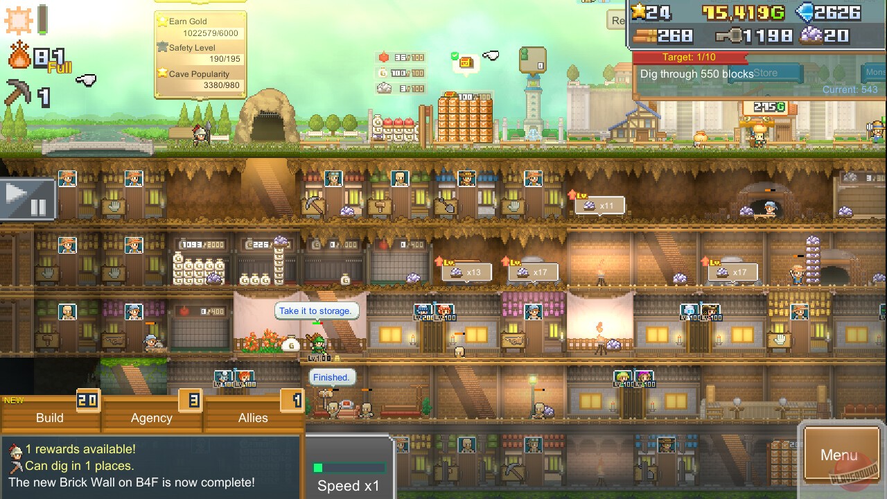 Скриншот из игры Cavern Adventurers - 5