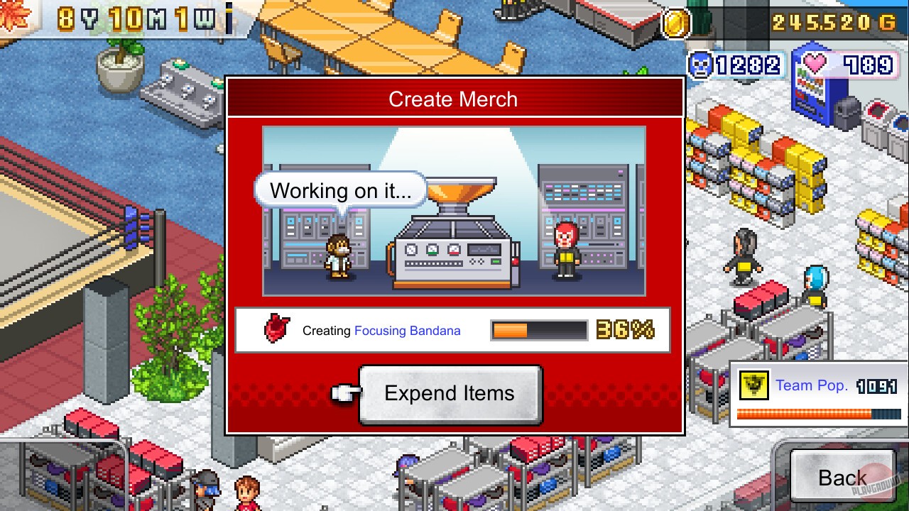 Скриншот из игры Pro Wrestler Story - 4