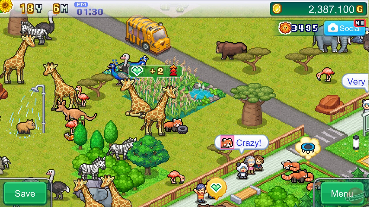 Скриншот из игры Zoo Park Story - 5