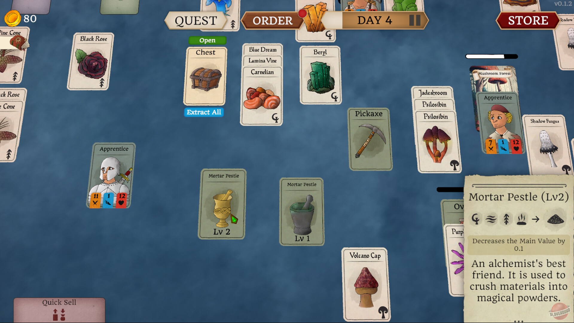 Скриншот из игры Alchemy Deck - 10