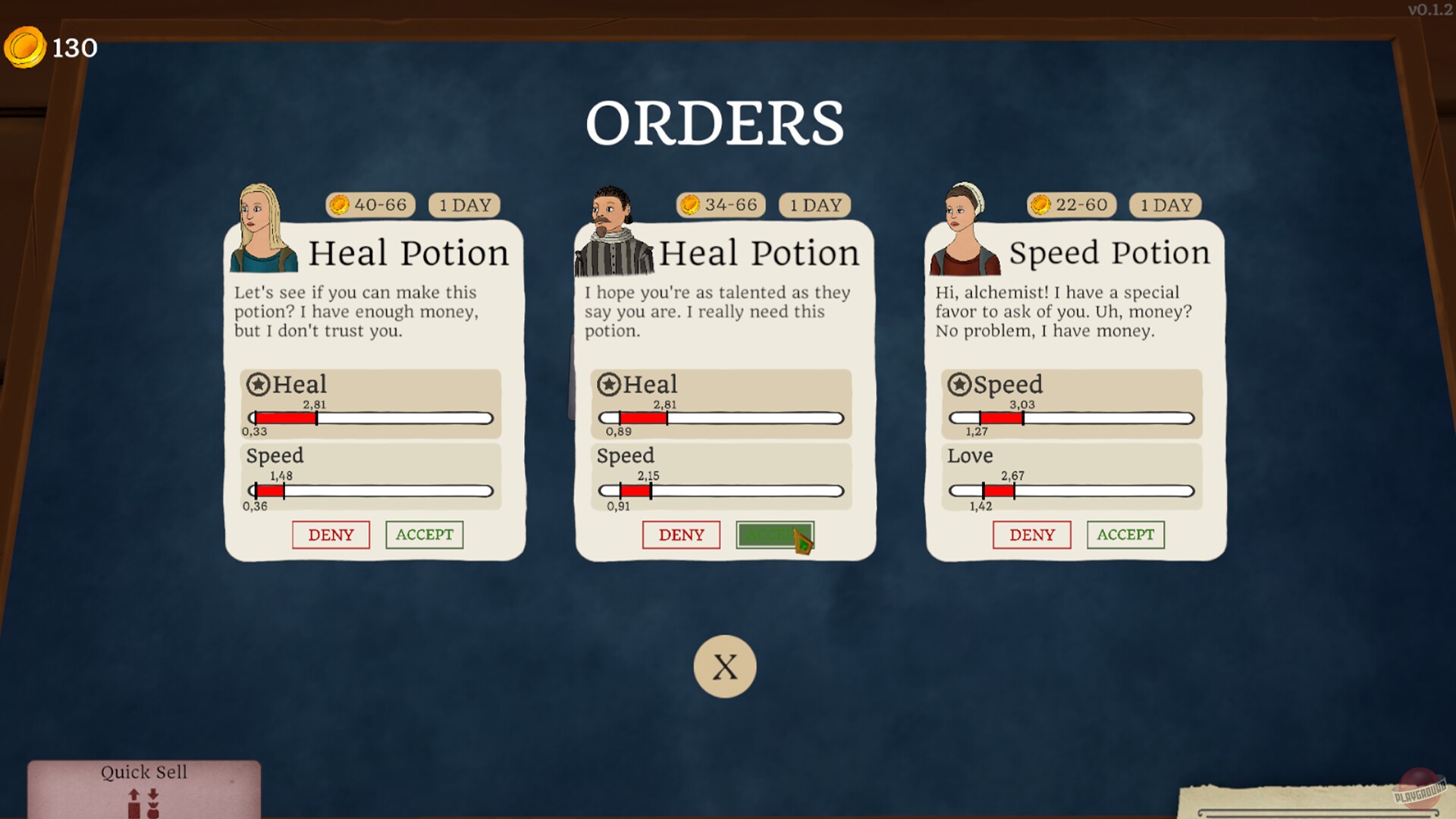 Скриншот из игры Alchemy Deck - 12