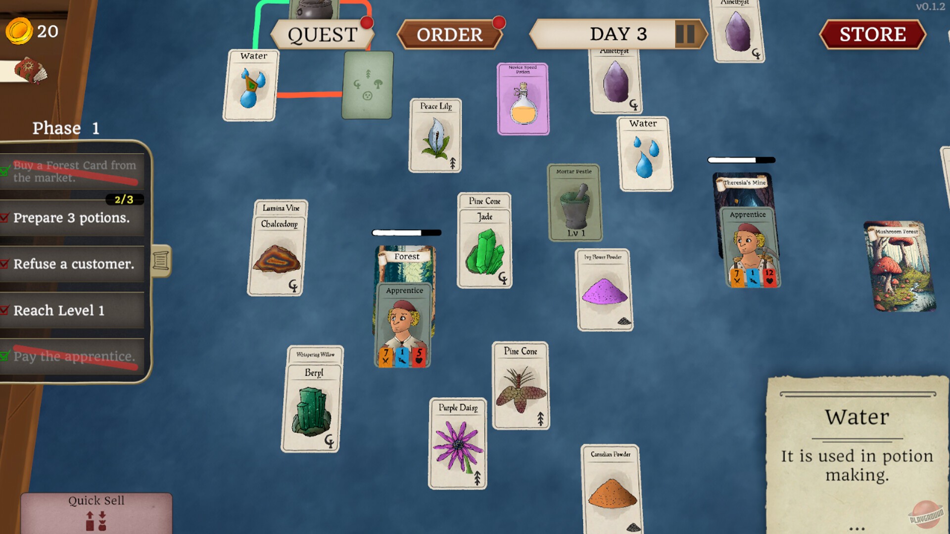 Скриншот из игры Alchemy Deck - 11