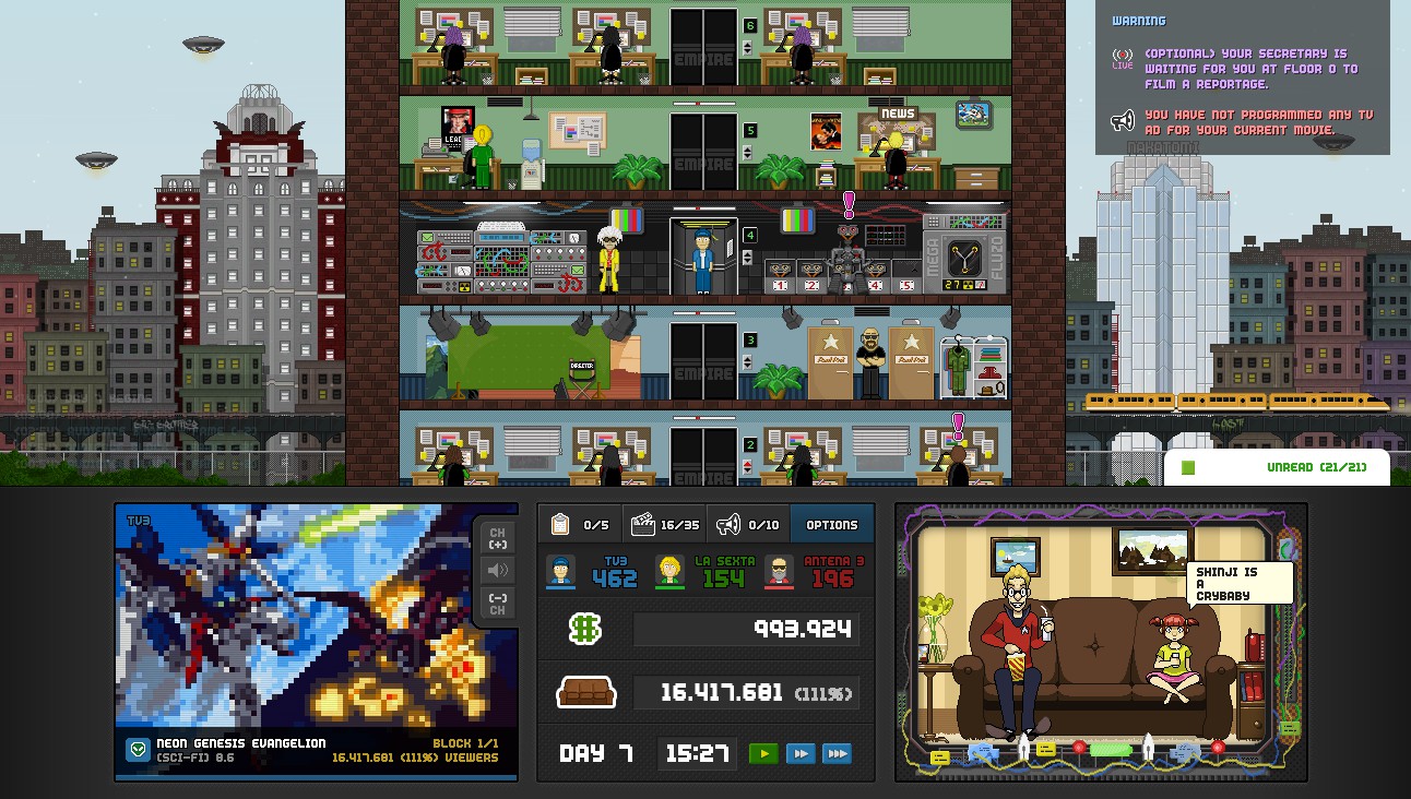 Скриншот из игры Empire TV Tycoon - 14