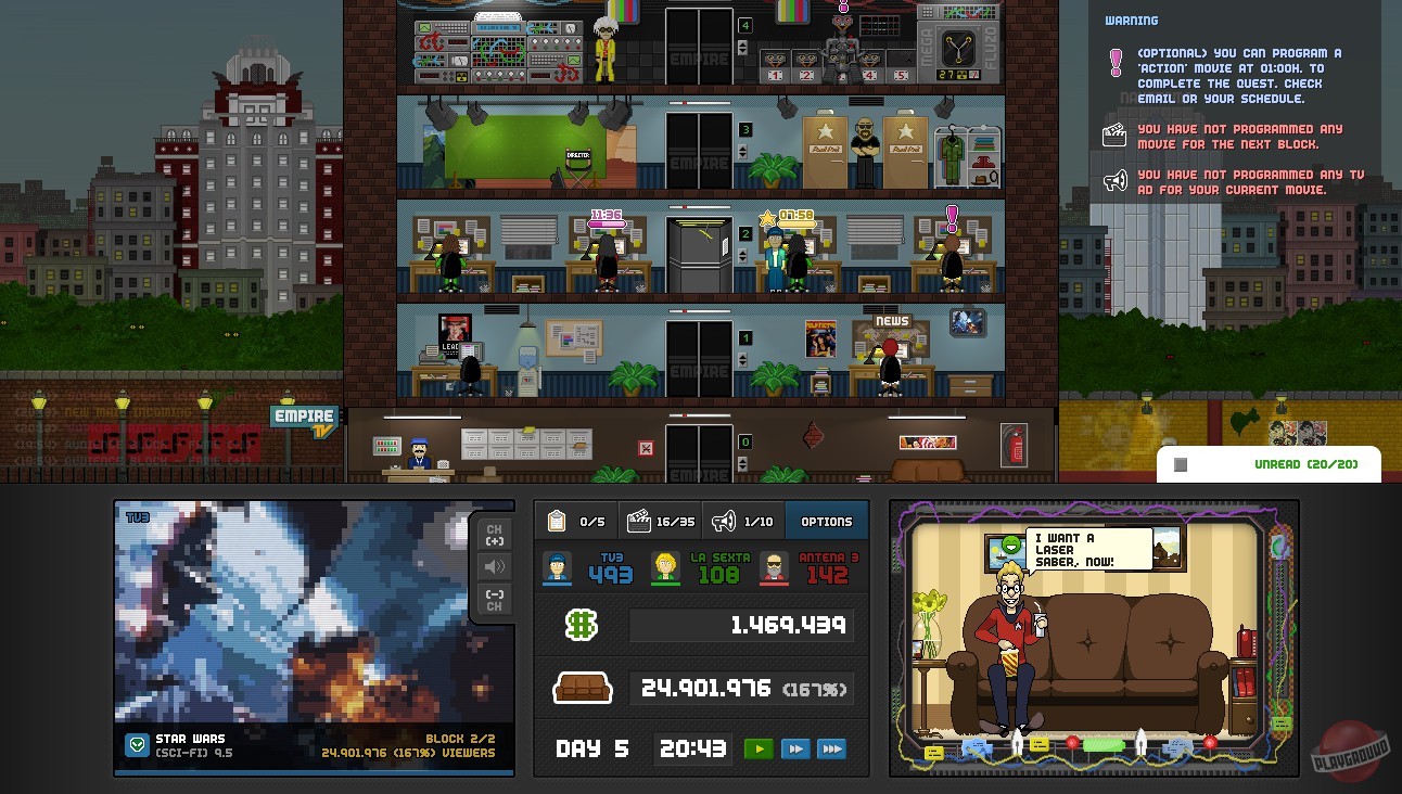 Скриншот из игры Empire TV Tycoon - 7