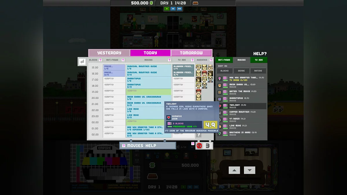 Скриншот из игры Empire TV Tycoon - 34