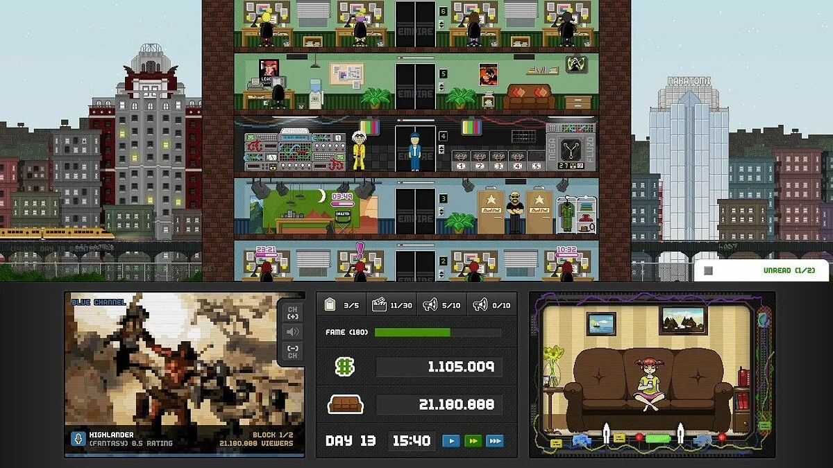 Скриншот из игры Empire TV Tycoon - 28