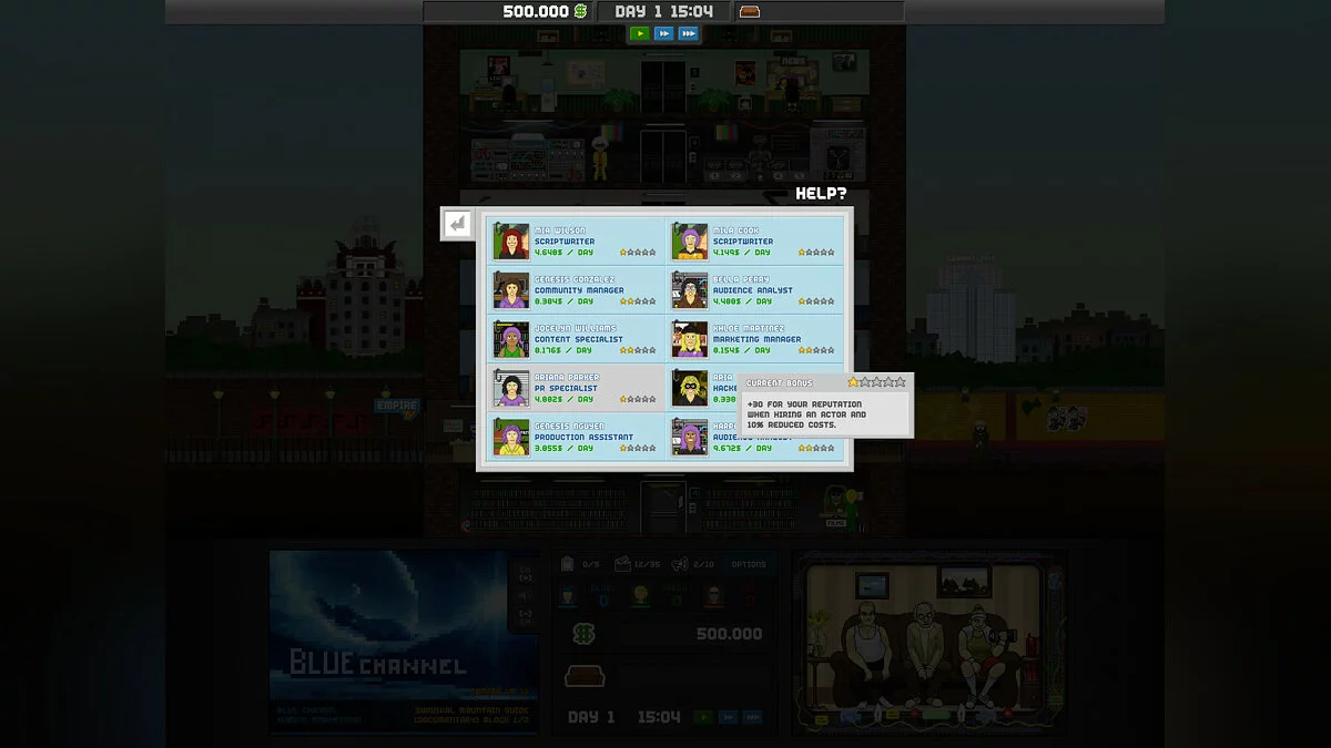 Скриншот из игры Empire TV Tycoon - 13