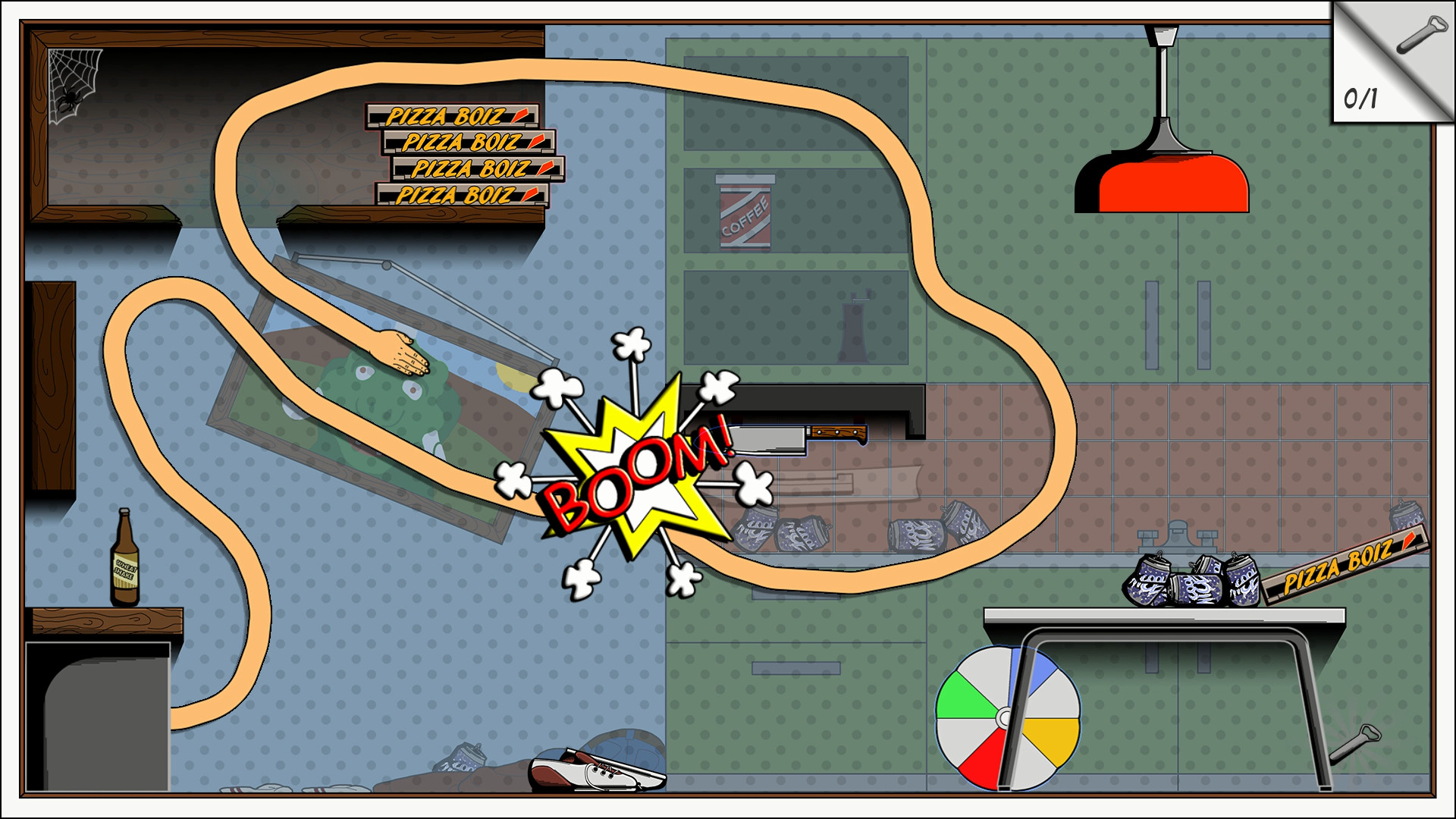 Скриншот из игры Grab the Bottle - 19