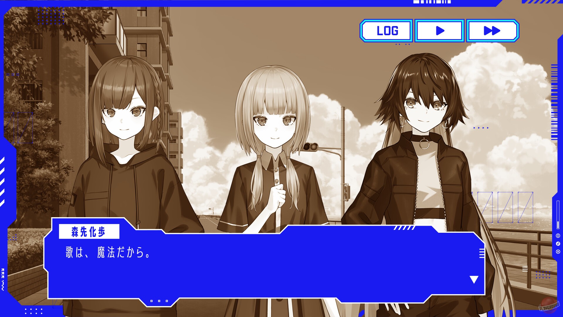 Скриншот из игры Kamitsubaki City Ensemble - 9