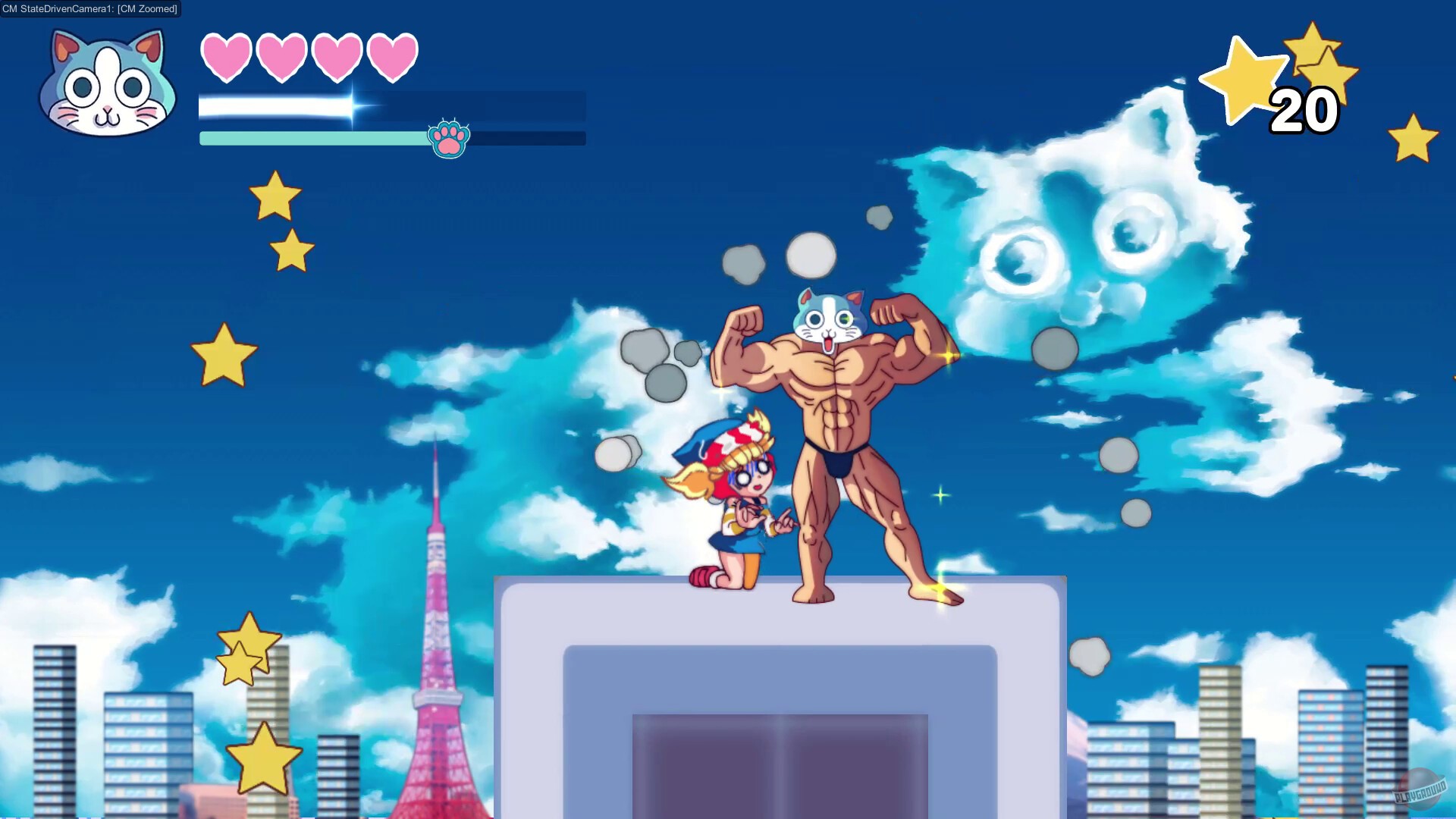 Скриншот из игры KinnikuNeko: SUPER MUSCLE CAT - 6