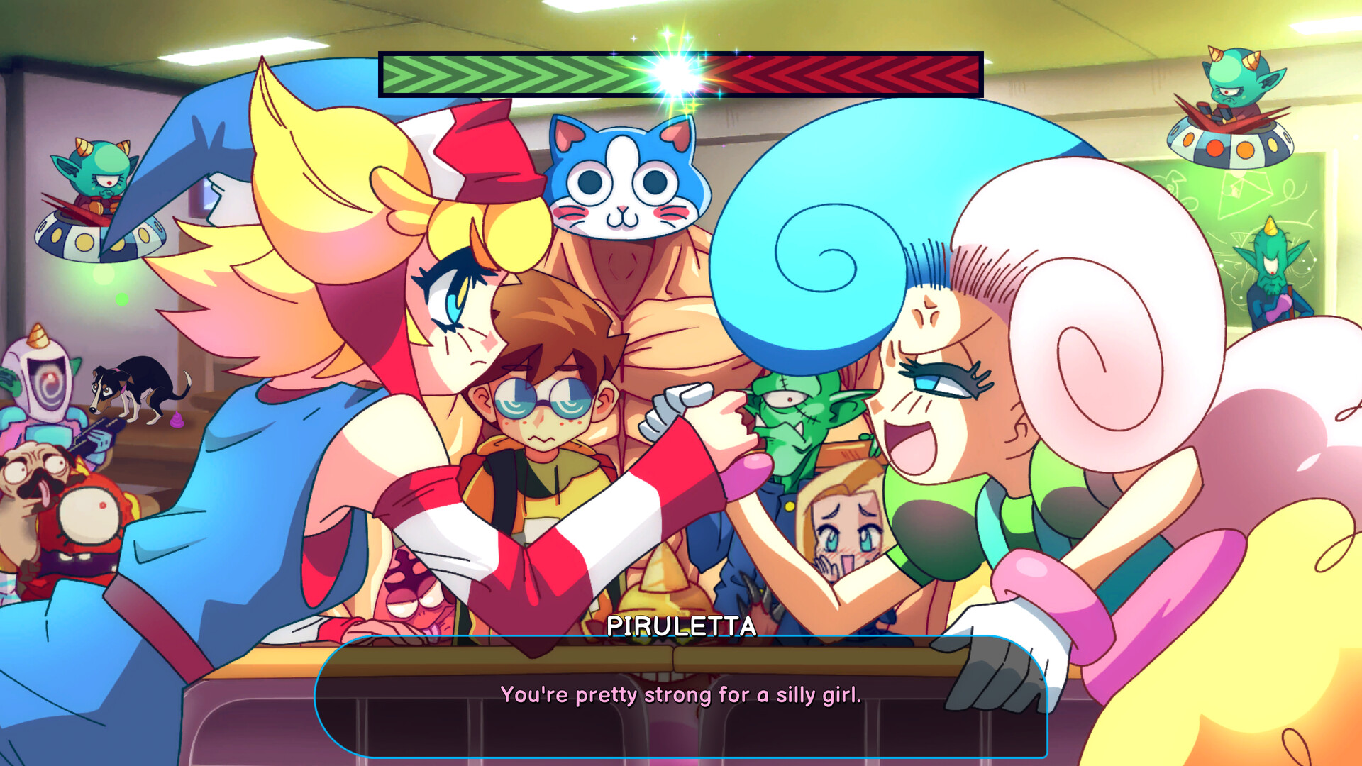 Скриншот из игры KinnikuNeko: SUPER MUSCLE CAT - 14