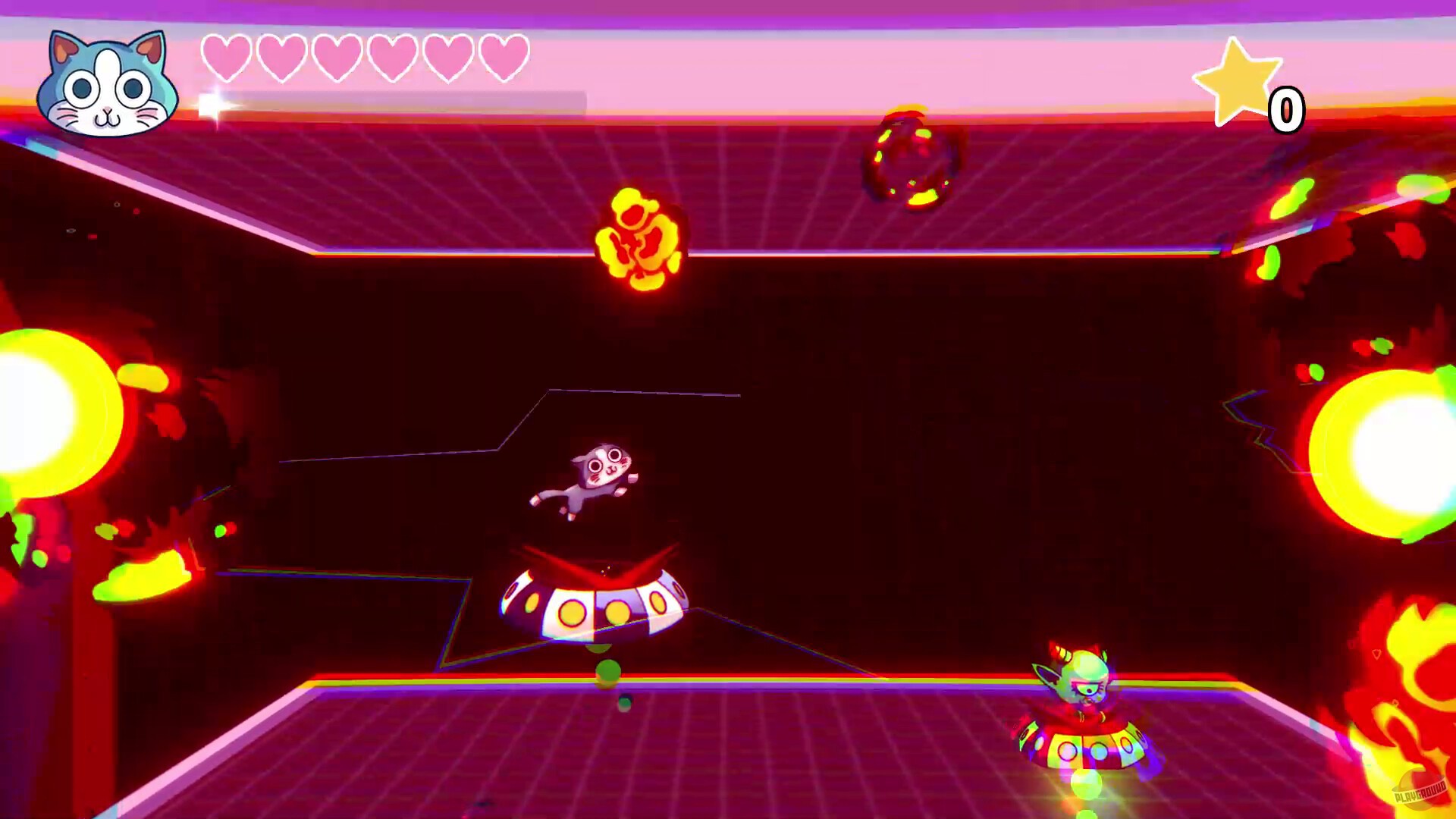 Скриншот из игры KinnikuNeko: SUPER MUSCLE CAT - 12