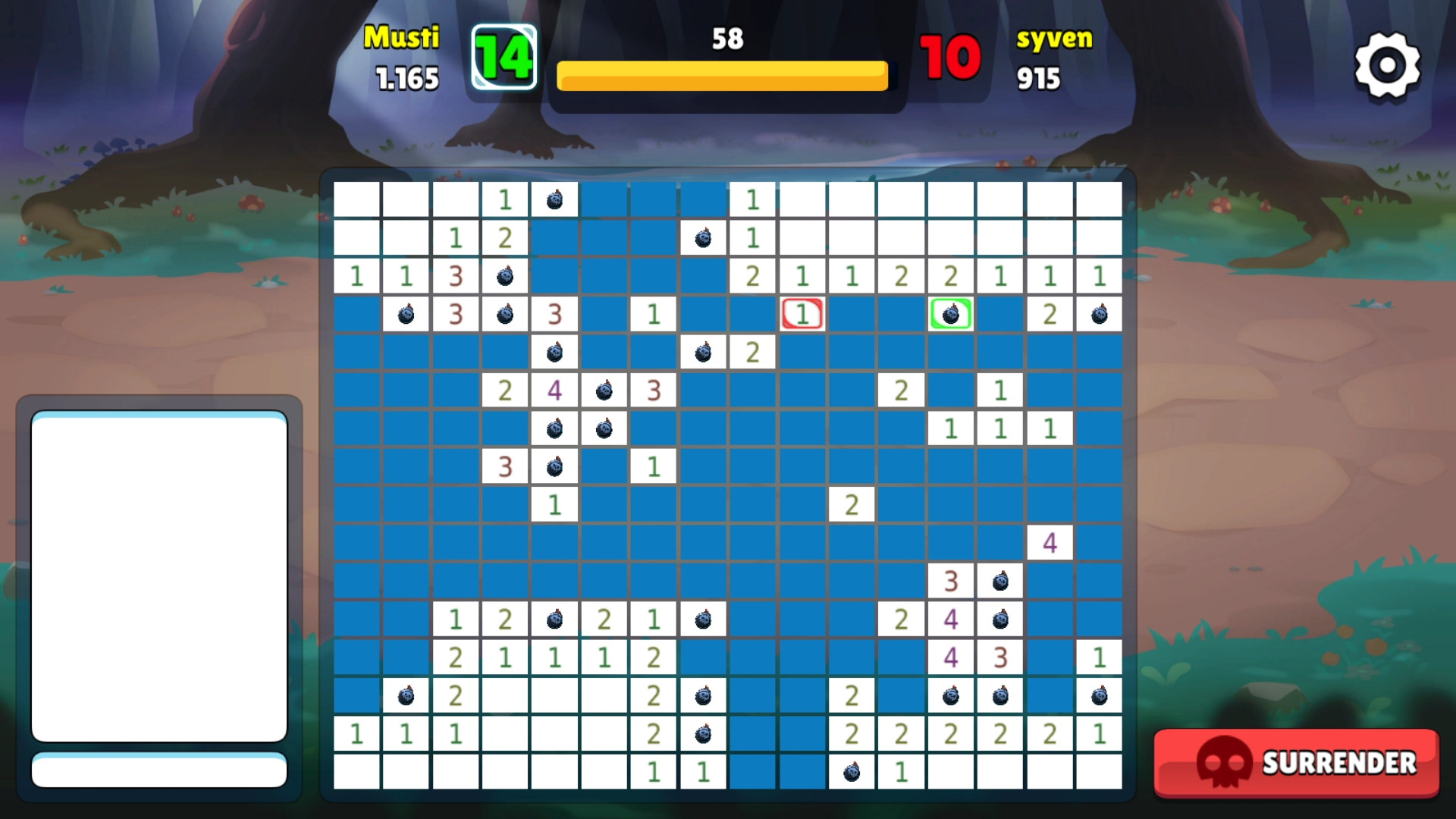 Скриншот из игры Minesweeper Versus - 3