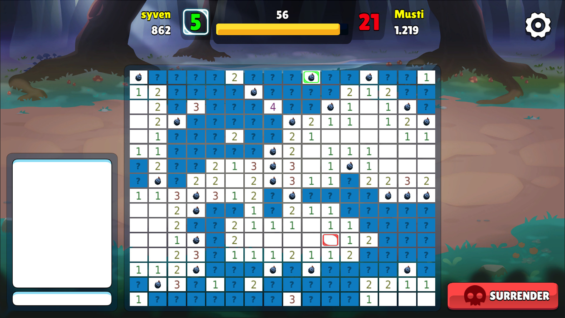 Скриншот из игры Minesweeper Versus - 4