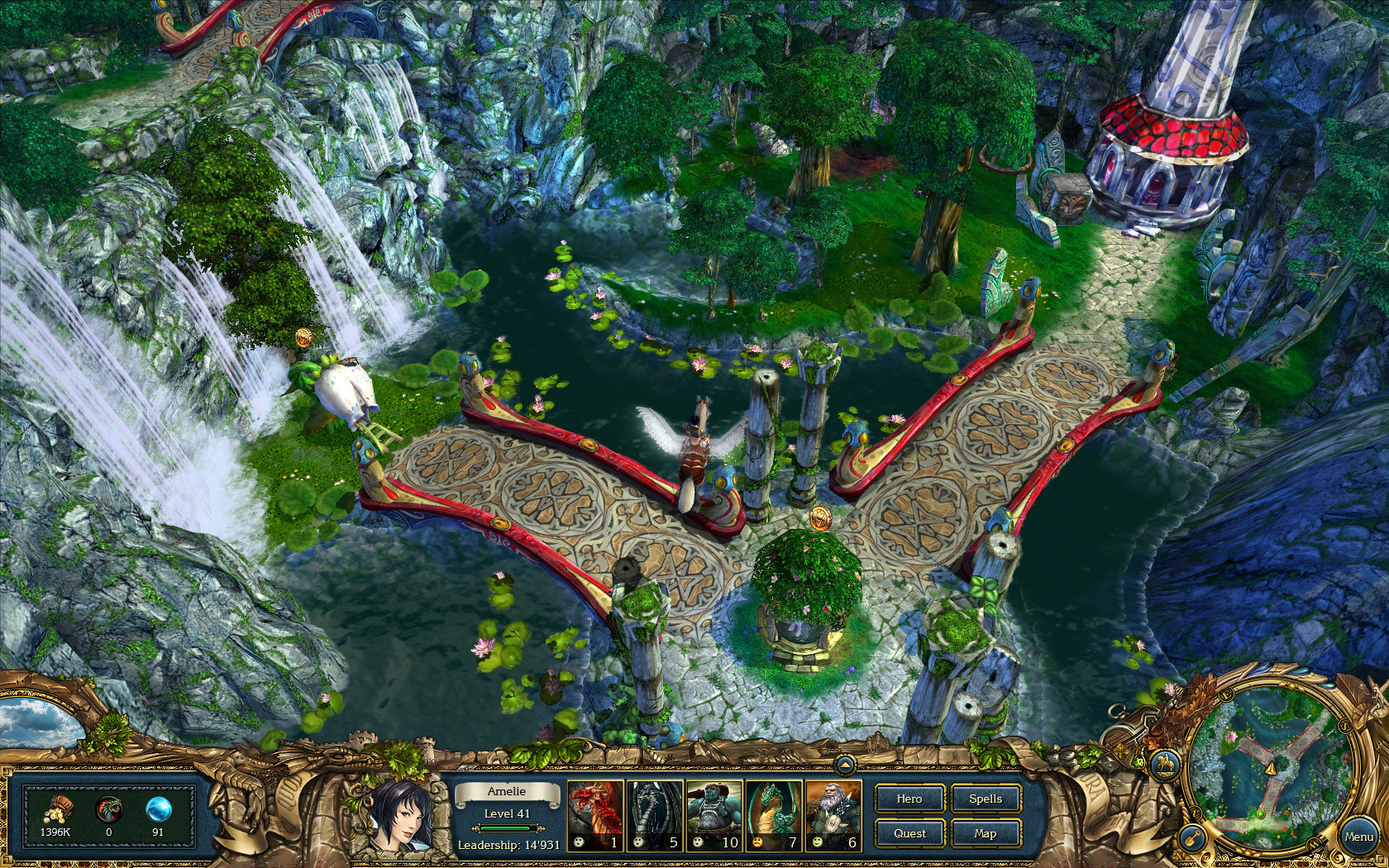 Скриншот из игры King's Bounty: Принцесса в доспехах - 18