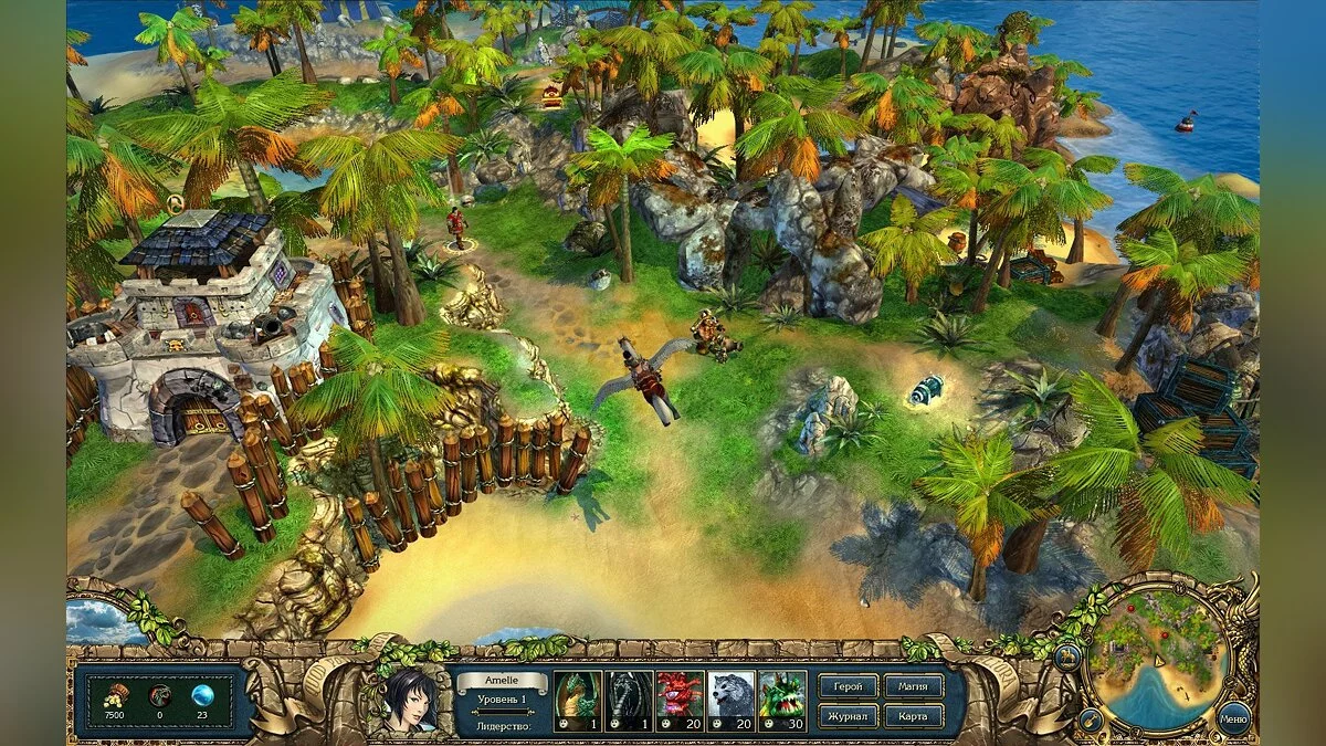 Скриншот из игры King's Bounty: Принцесса в доспехах - 8