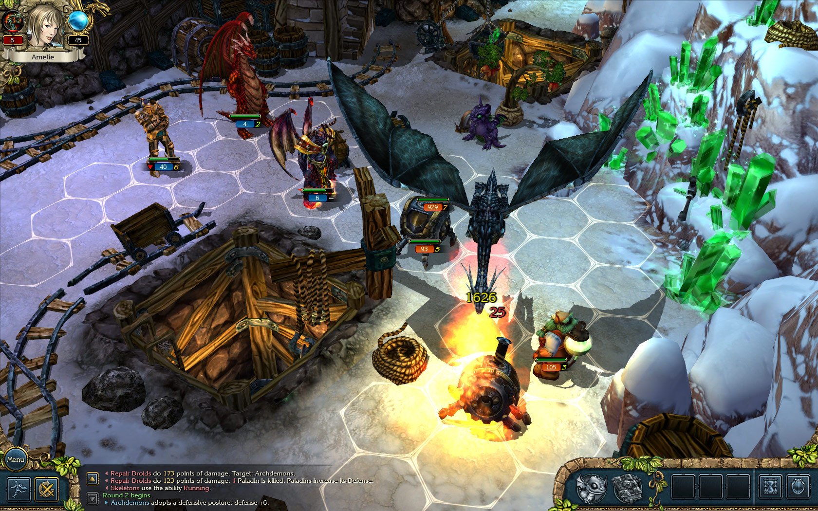 Скриншот из игры King's Bounty: Принцесса в доспехах - 25