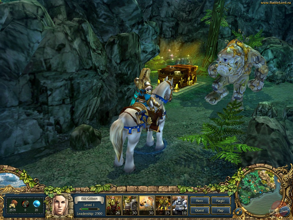 Скриншот из игры King's Bounty: The Legend - 159