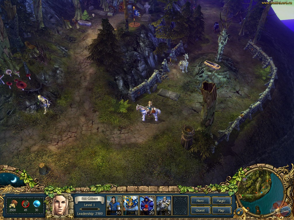 Скриншот из игры King's Bounty: The Legend - 93