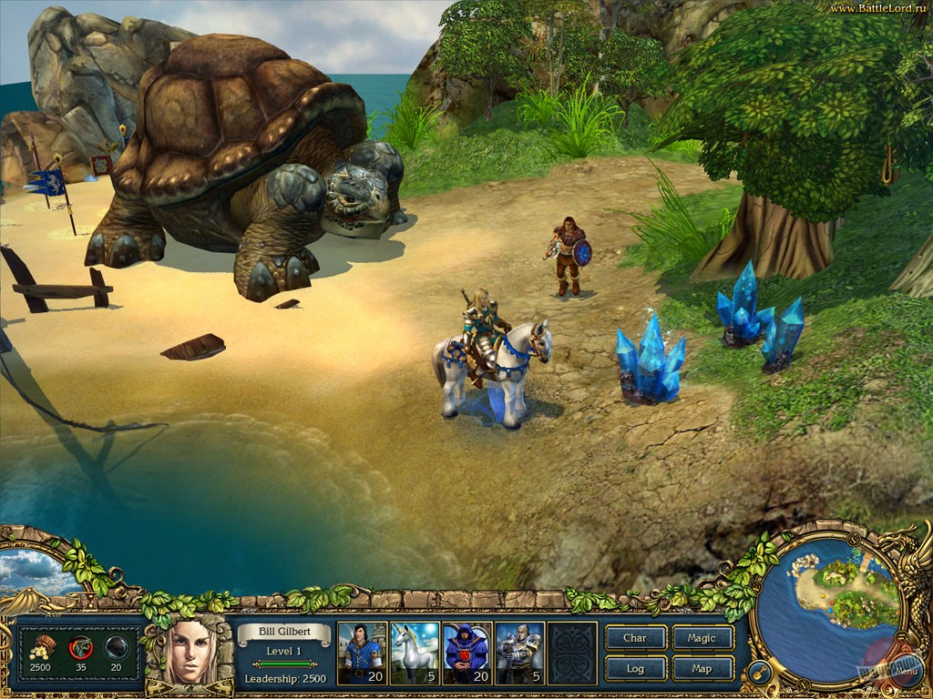 Скриншот из игры King's Bounty: The Legend - 133