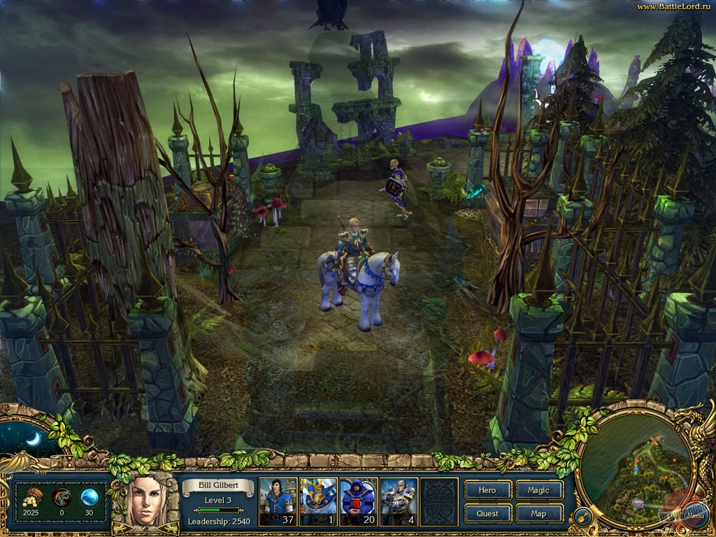 Скриншот из игры King's Bounty: The Legend - 32