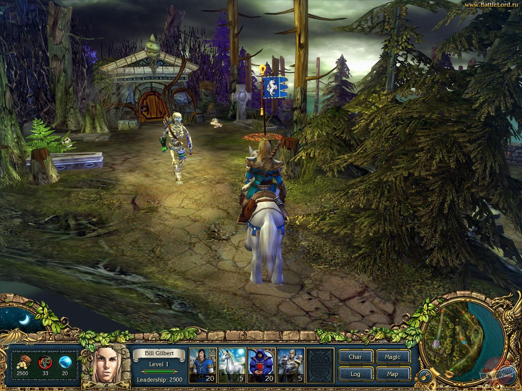 Скриншот из игры King's Bounty: The Legend - 16