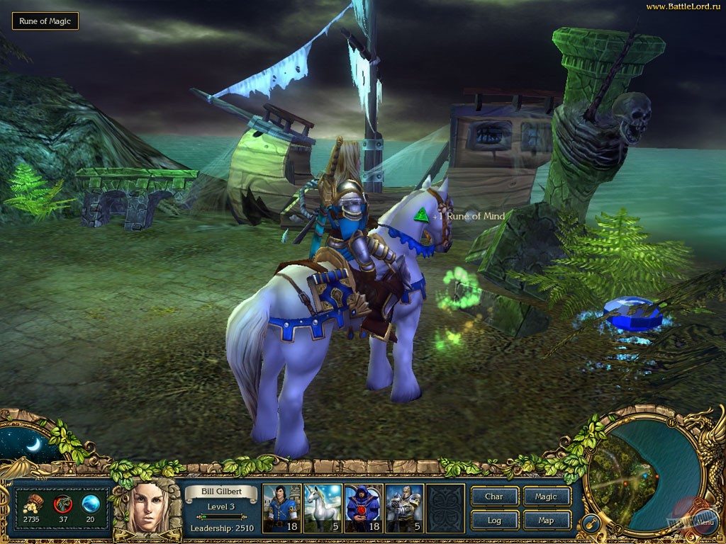 Скриншот из игры King's Bounty: The Legend - 111