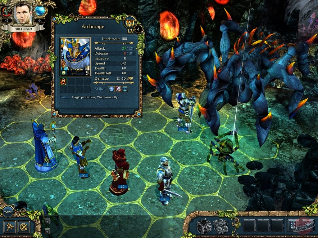 Скриншот из игры King's Bounty: The Legend - 152