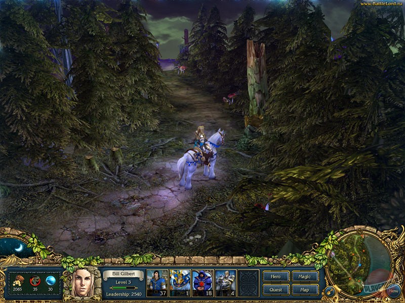 Скриншот из игры King's Bounty: The Legend - 73