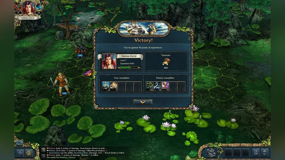 Скриншот из игры King's Bounty: The Legend - 9