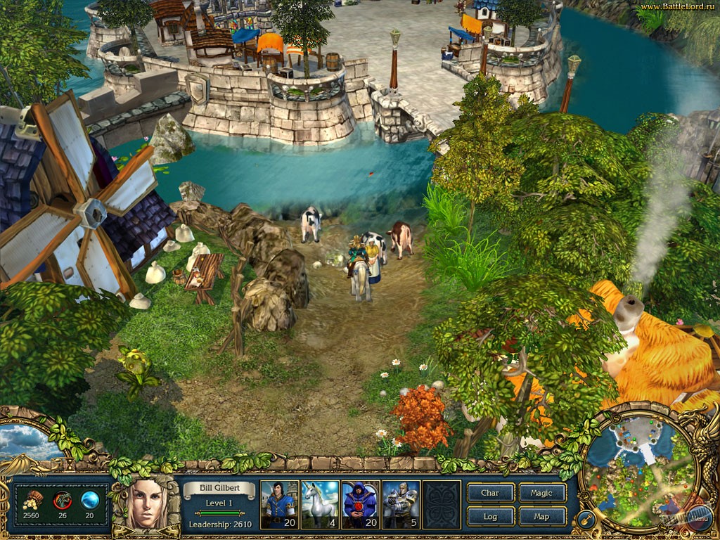 Скриншот из игры King's Bounty: The Legend - 74