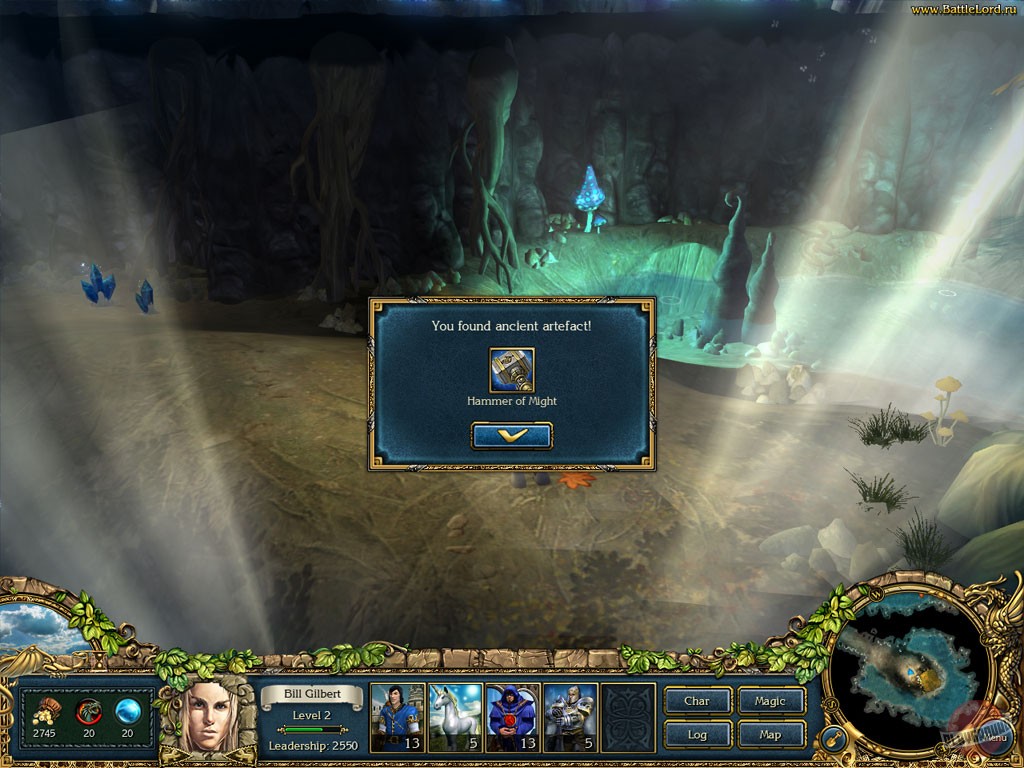 Скриншот из игры King's Bounty: The Legend - 36