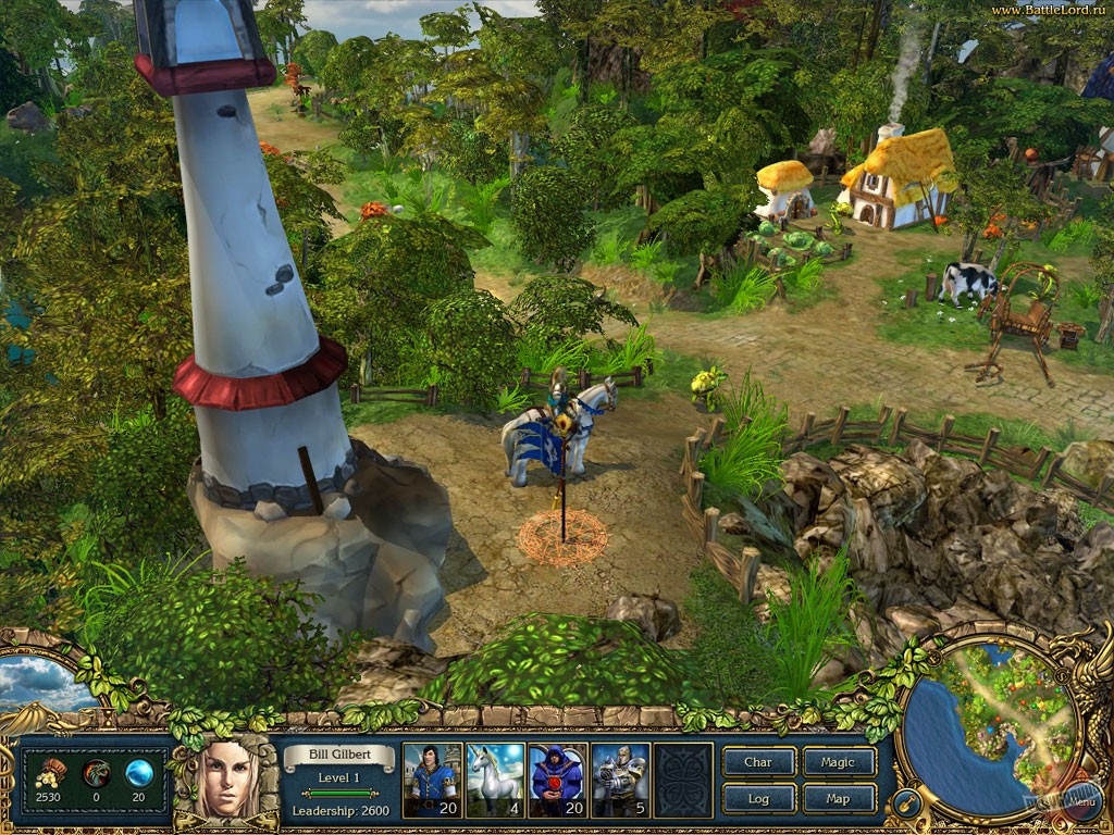 Скриншот из игры King's Bounty: The Legend - 102