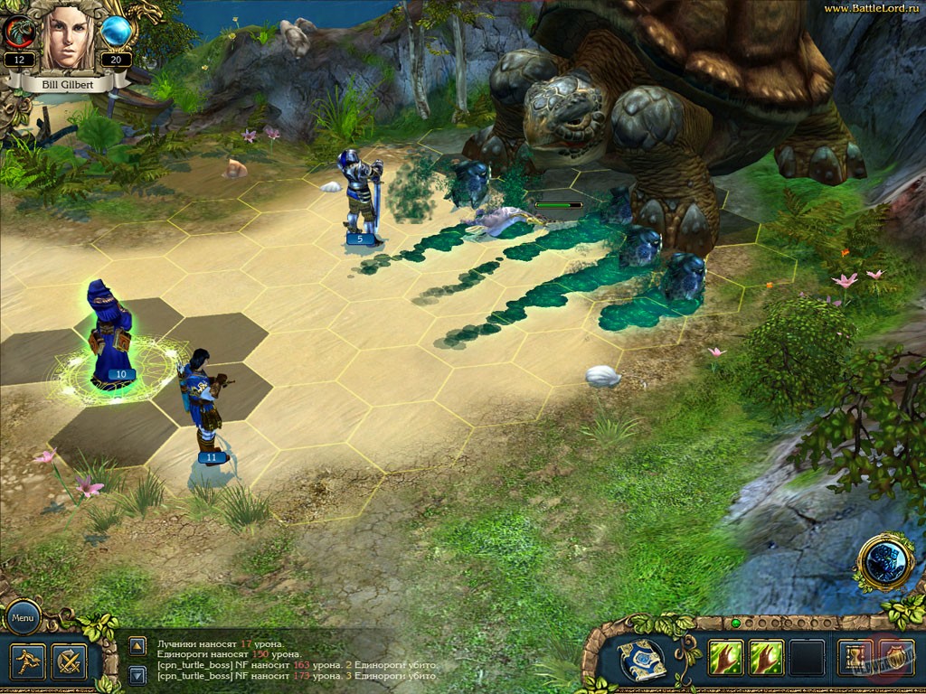 Скриншот из игры King's Bounty: The Legend - 20