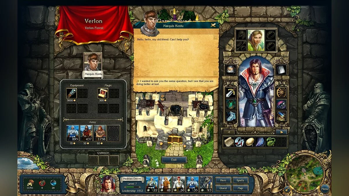 Скриншот из игры King's Bounty: The Legend - 22