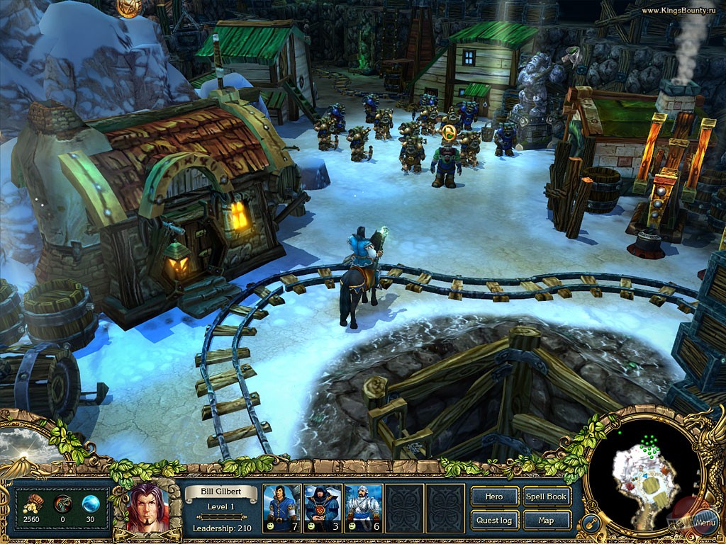 Скриншот из игры King's Bounty: The Legend - 82