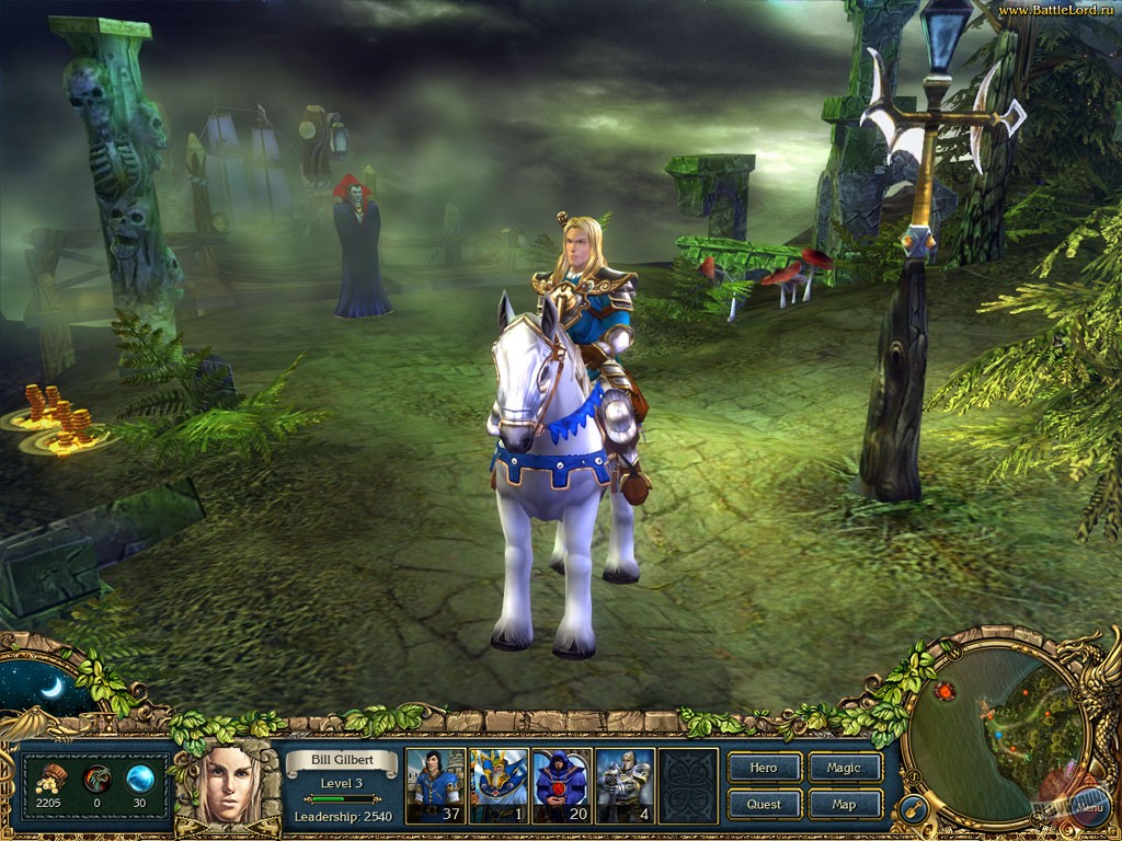 Скриншот из игры King's Bounty: The Legend - 154