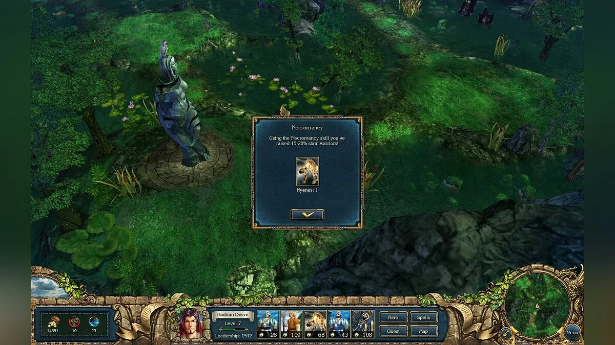 Скриншот из игры King's Bounty: The Legend - 17