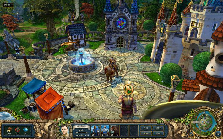 Скриншот из игры King's Bounty: The Legend - 4