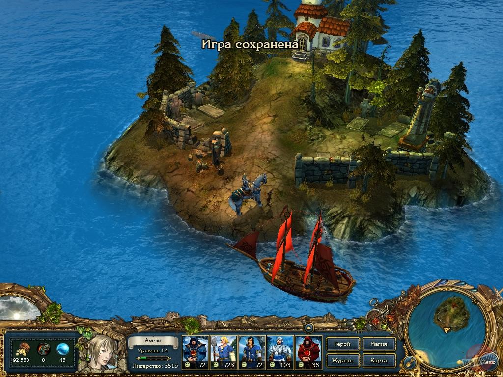 Скриншот из игры King's Bounty: The Legend - 28