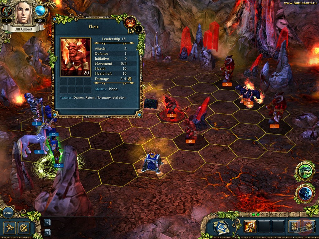 Скриншот из игры King's Bounty: The Legend - 145