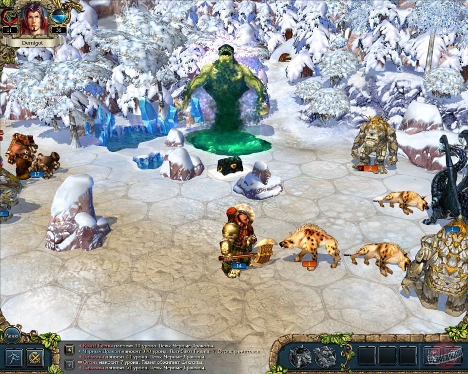 Скриншот из игры King's Bounty: The Legend - 135