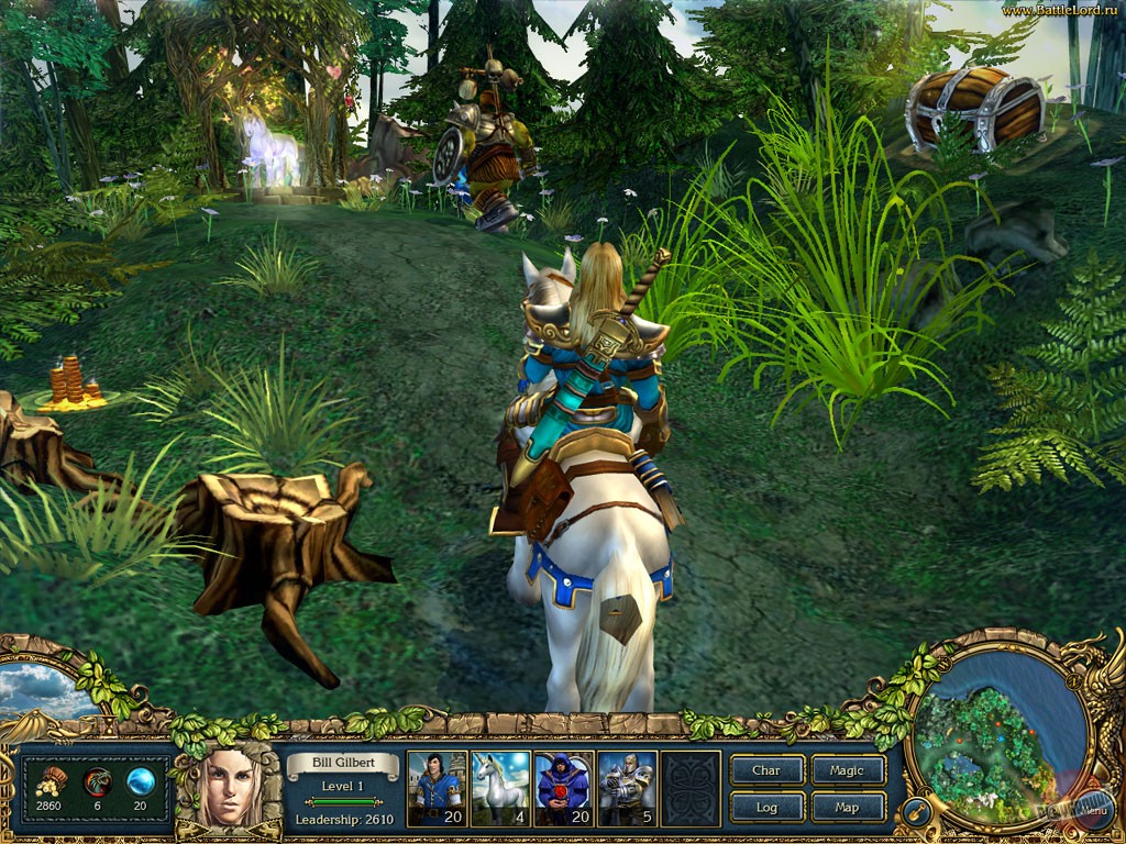 Скриншот из игры King's Bounty: The Legend - 91