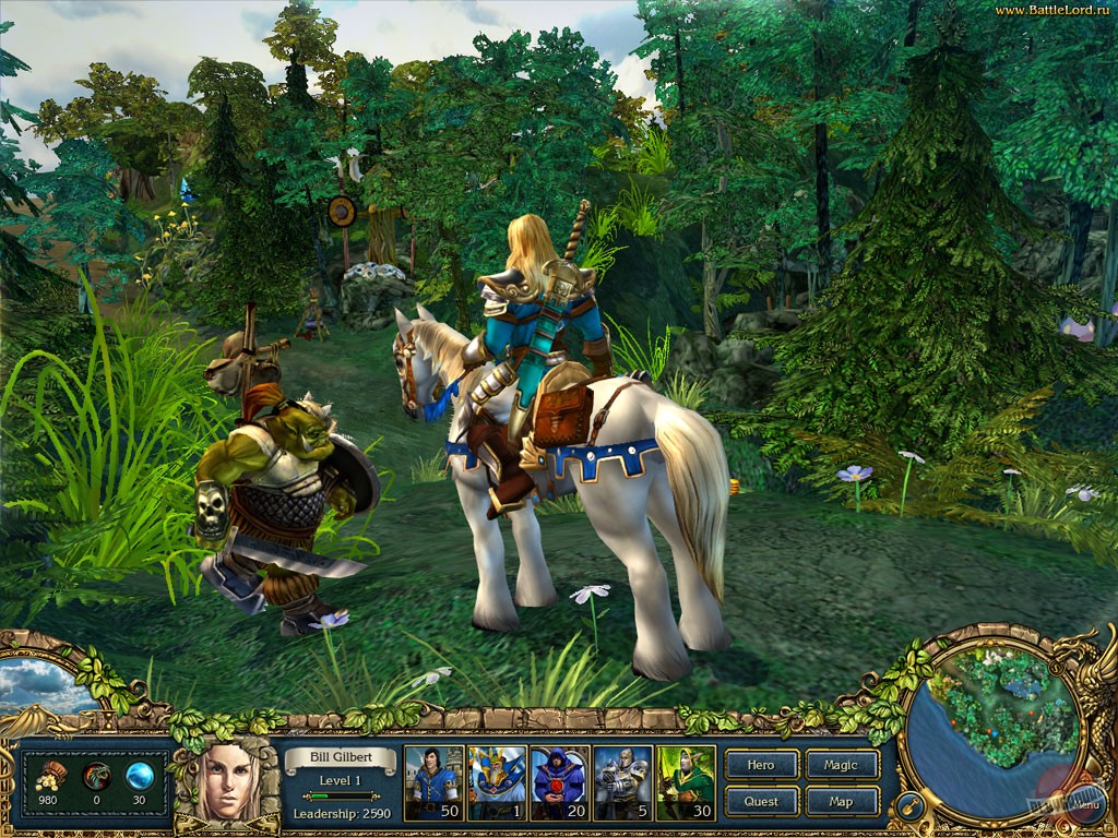 Скриншот из игры King's Bounty: The Legend - 147