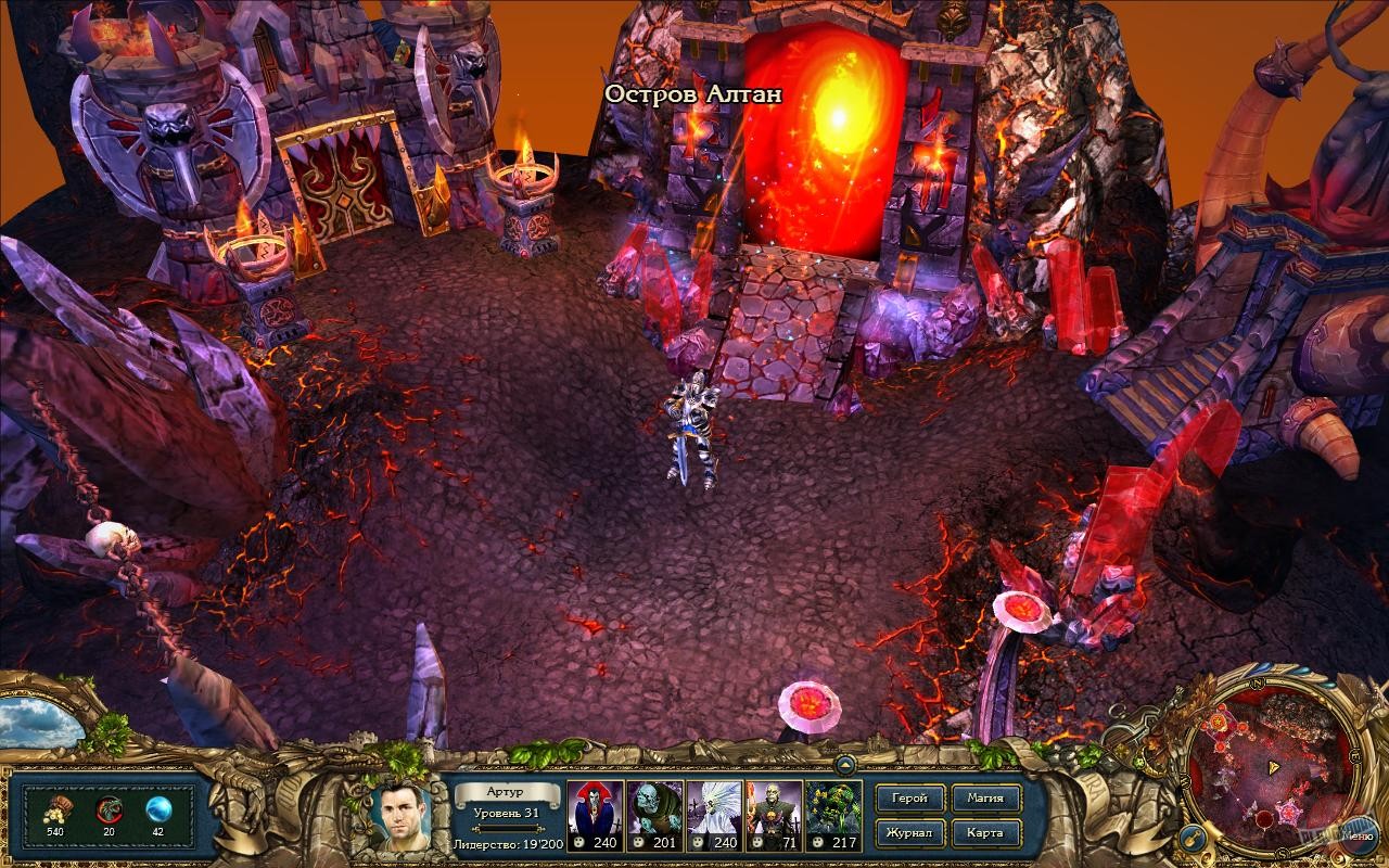 Скриншот из игры King's Bounty: The Legend - 193