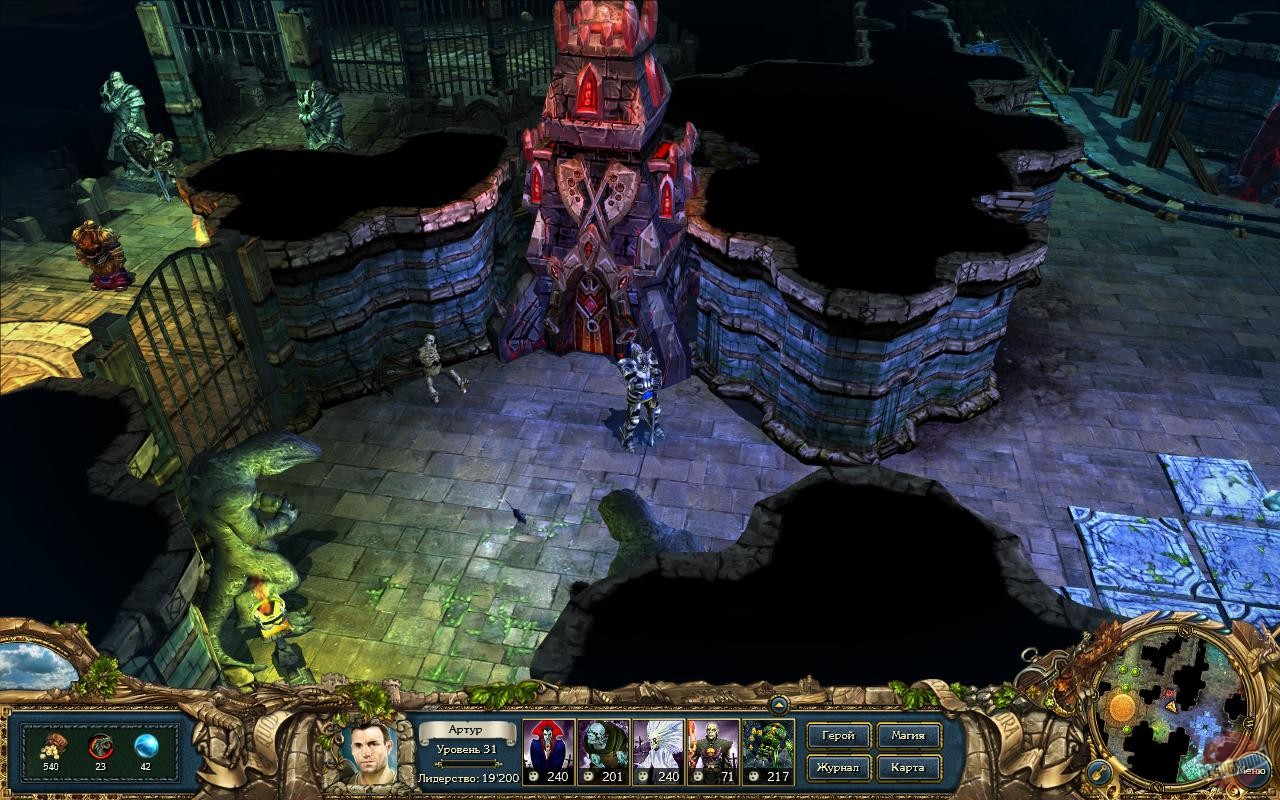 Скриншот из игры King's Bounty: The Legend - 55