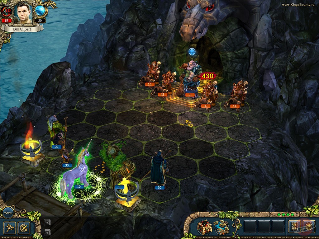 Скриншот из игры King's Bounty: The Legend - 19