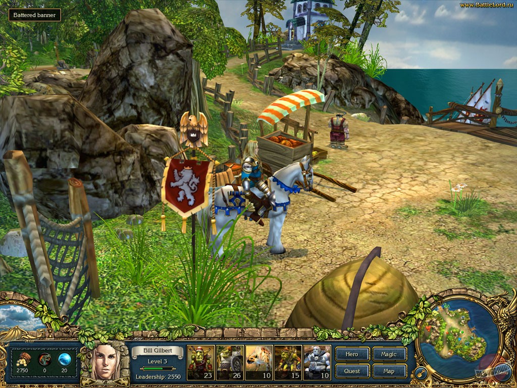 Скриншот из игры King's Bounty: The Legend - 13