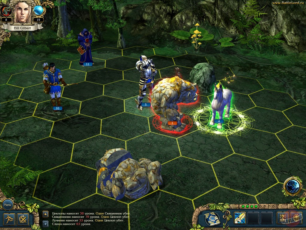 Скриншот из игры King's Bounty: The Legend - 6